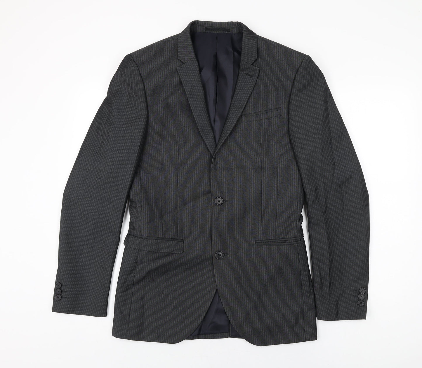 Mens UK Size 38 NEXT Regular Grey Suit Jacket