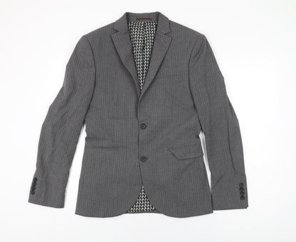 Mens UK Size 36 NEXT Regular Grey Suit Jacket
