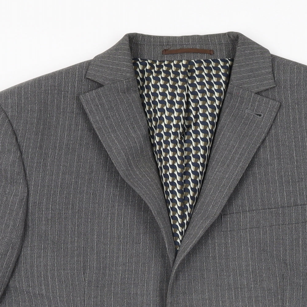 Mens UK Size 36 NEXT Regular Grey Suit Jacket