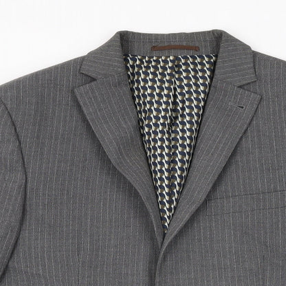 Mens UK Size 36 NEXT Regular Grey Suit Jacket