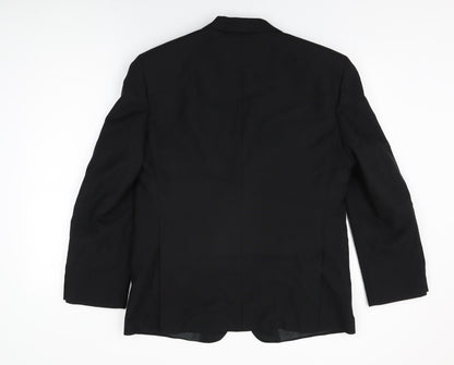 Mens UK Size 40 Weidenmann Regular Black Suit Jacket