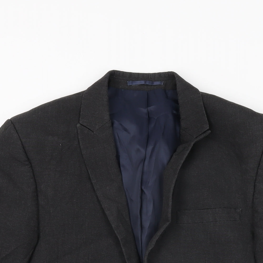 Mens UK Size 34 NEXT Regular Black Suit Jacket