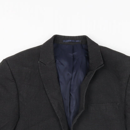 Mens UK Size 34 NEXT Regular Black Suit Jacket