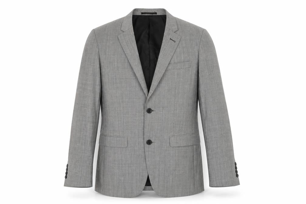 Mens UK Size 36 Topman Regular Grey Suit Jacket