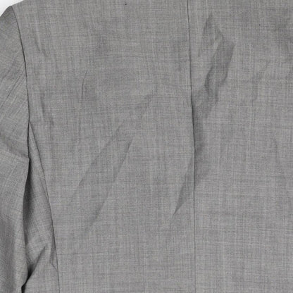 Mens UK Size 36 Topman Regular Grey Suit Jacket