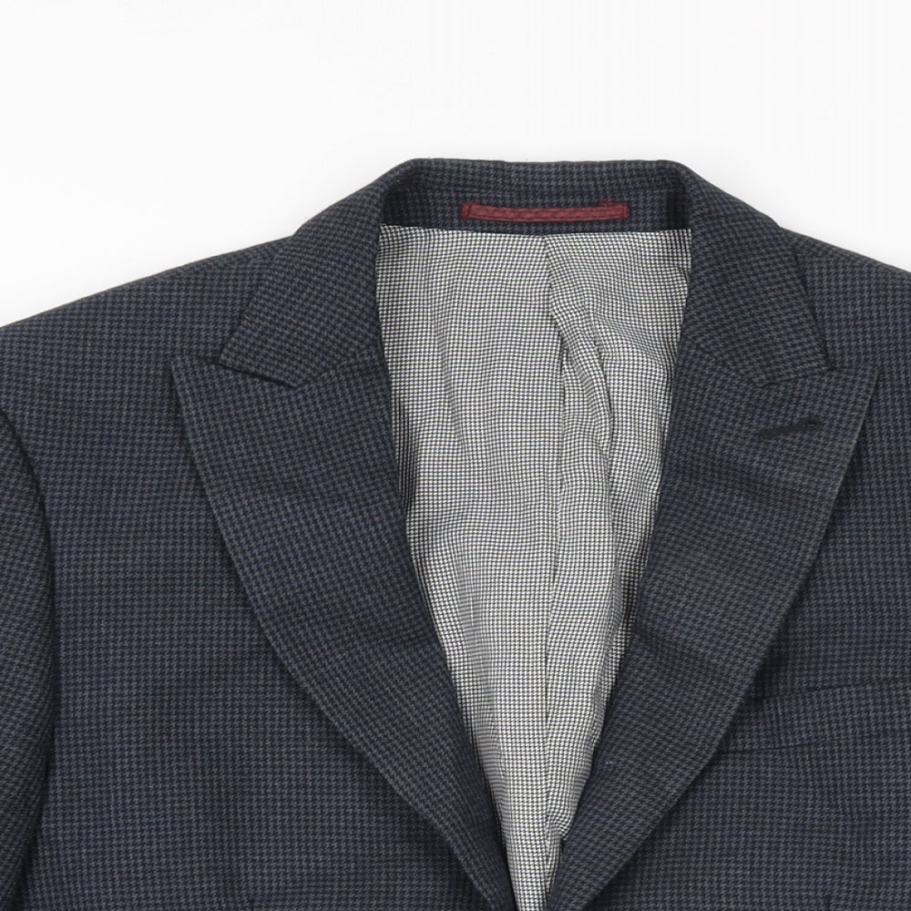 Mens UK Size 36 NEXT Regular Blue Suit Jacket