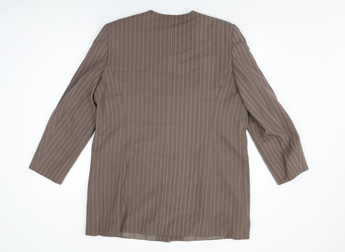 Womens UK Size 18 Essentials Brown Jacket