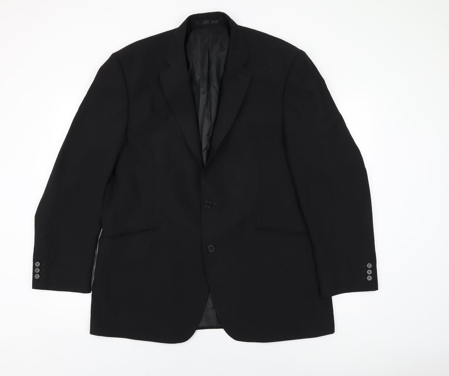 Mens UK Size 44 Evolution Regular Black Suit Jacket