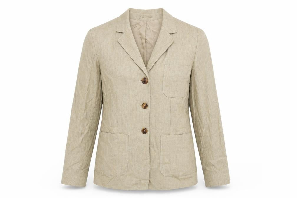 Womens UK Size 12 Classics Beige Jacket
