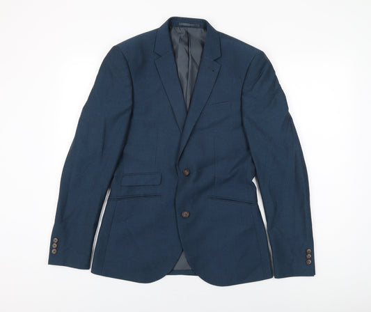 Mens UK Size 36 NEXT Regular Blue Suit Jacket