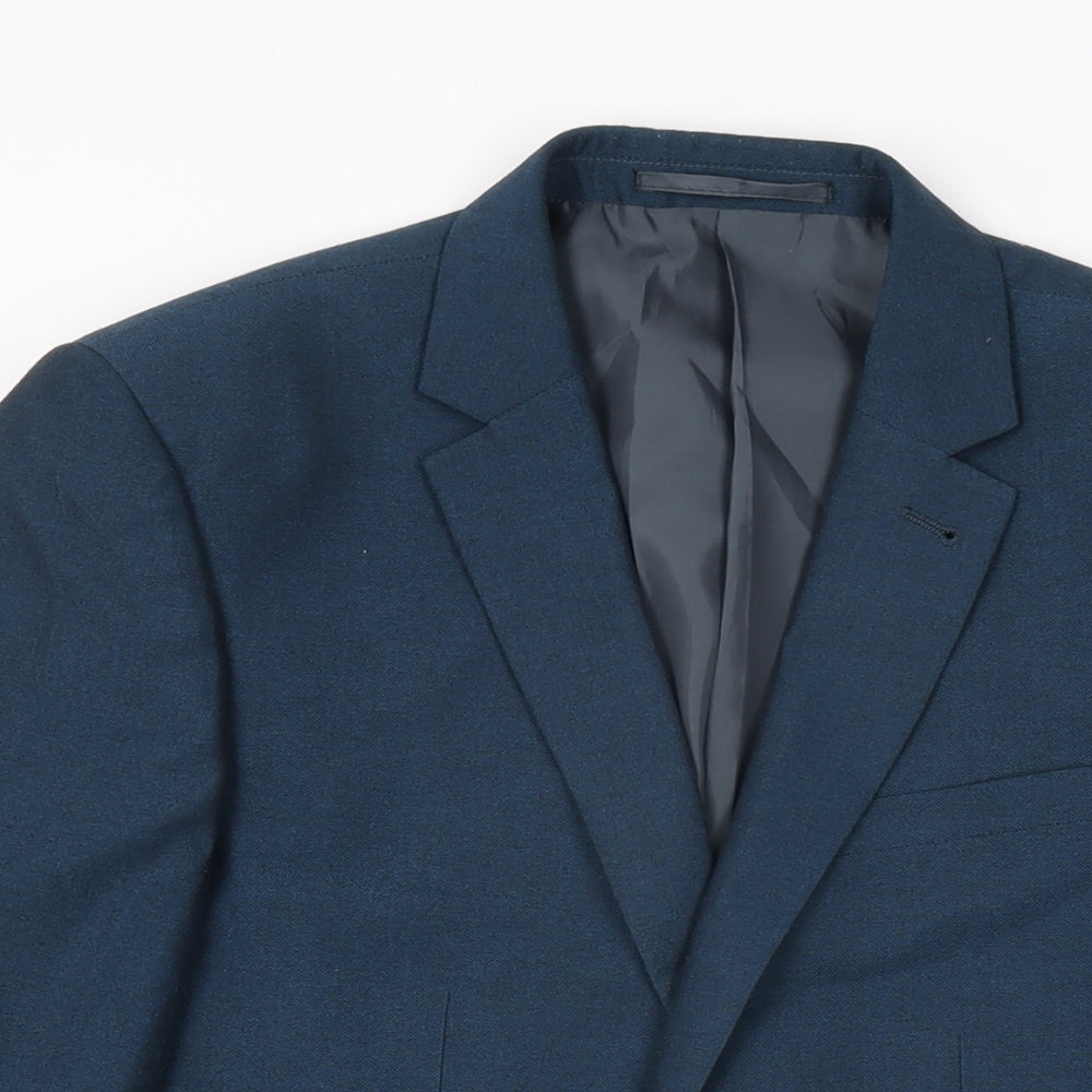 Mens UK Size 36 NEXT Regular Blue Suit Jacket