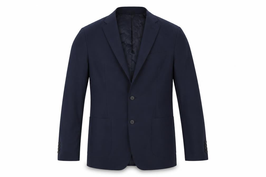 Mens UK Size 42 Marks and Spencer Regular Blue Suit Jacket