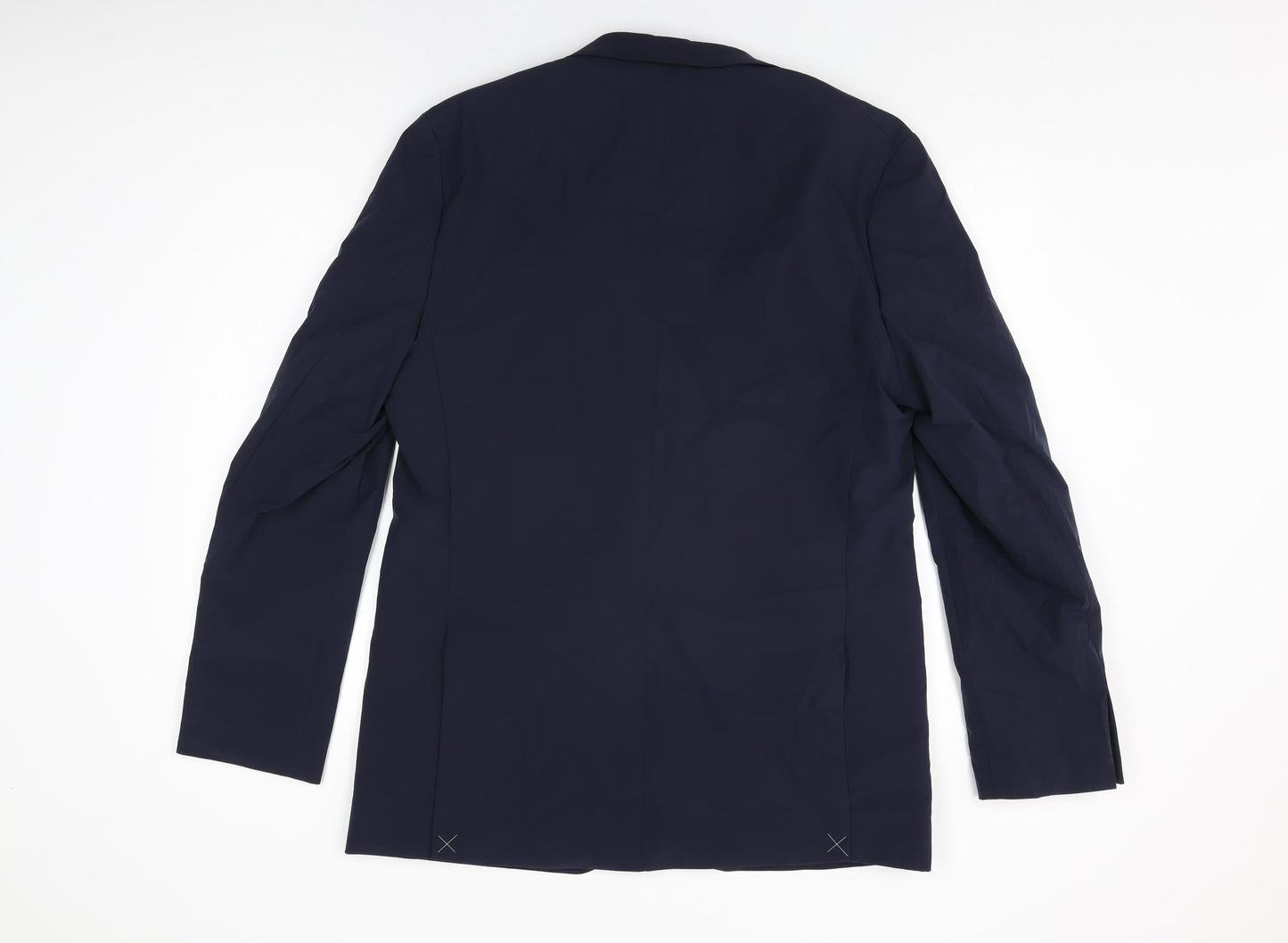 Mens UK Size 42 Marks and Spencer Regular Blue Suit Jacket