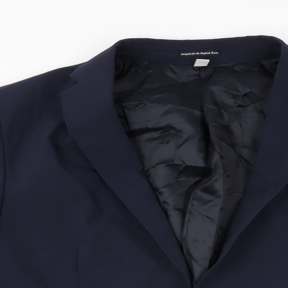 Mens UK Size 42 Marks and Spencer Regular Blue Suit Jacket