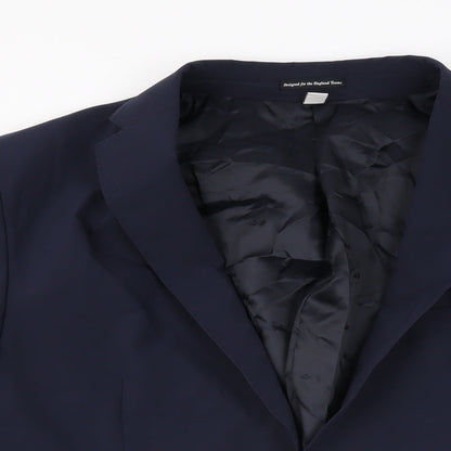 Mens UK Size 42 Marks and Spencer Regular Blue Suit Jacket