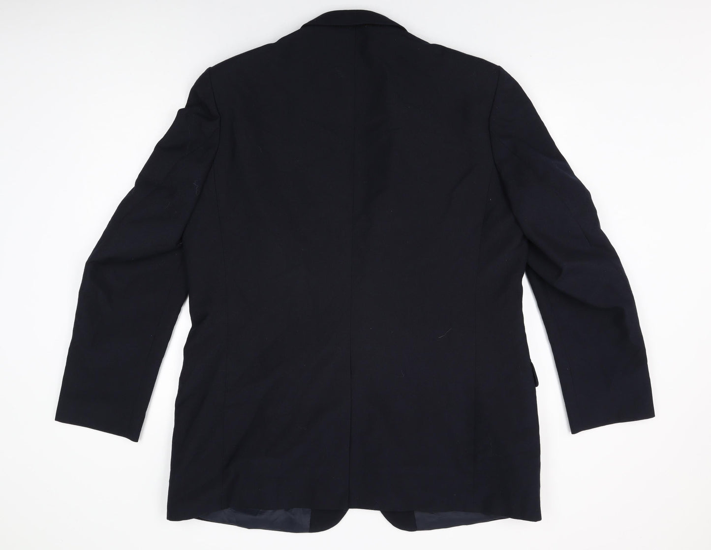 Mens UK Size 46 St Michael Regular Blue Suit Jacket
