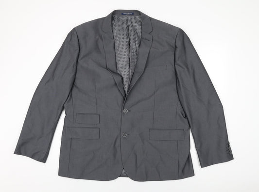 Mens UK Size 48 Sawyers & Hendricks Regular Grey Suit Jacket
