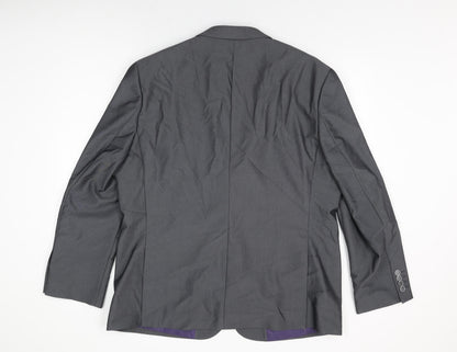 Mens UK Size 48 Sawyers & Hendricks Regular Grey Suit Jacket