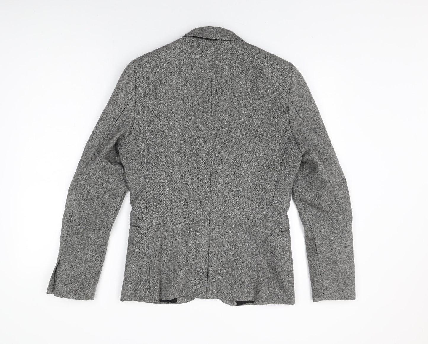 Mens UK Size 36 H&M Regular Grey Suit Jacket