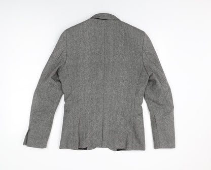 Mens UK Size 36 H&M Regular Grey Suit Jacket