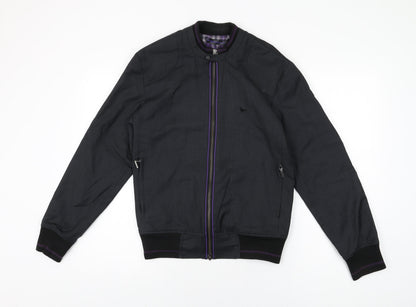 Mens UK Size S Modern Amusement Black Jacket