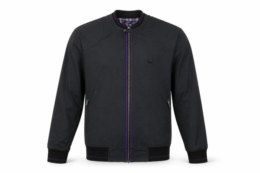 Mens UK Size S Modern Amusement Black Jacket
