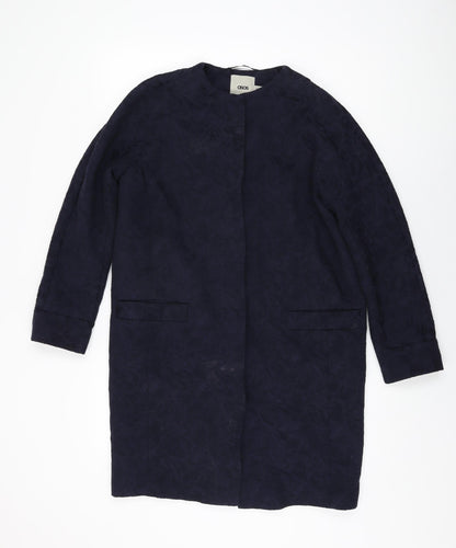 Womens UK Size 6 ASOS Blue Overcoat