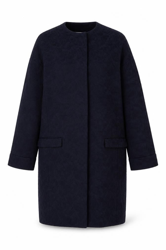 Womens UK Size 6 ASOS Blue Overcoat