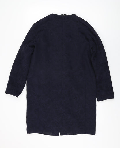 Womens UK Size 6 ASOS Blue Overcoat