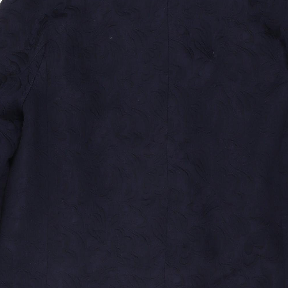 Womens UK Size 6 ASOS Blue Overcoat