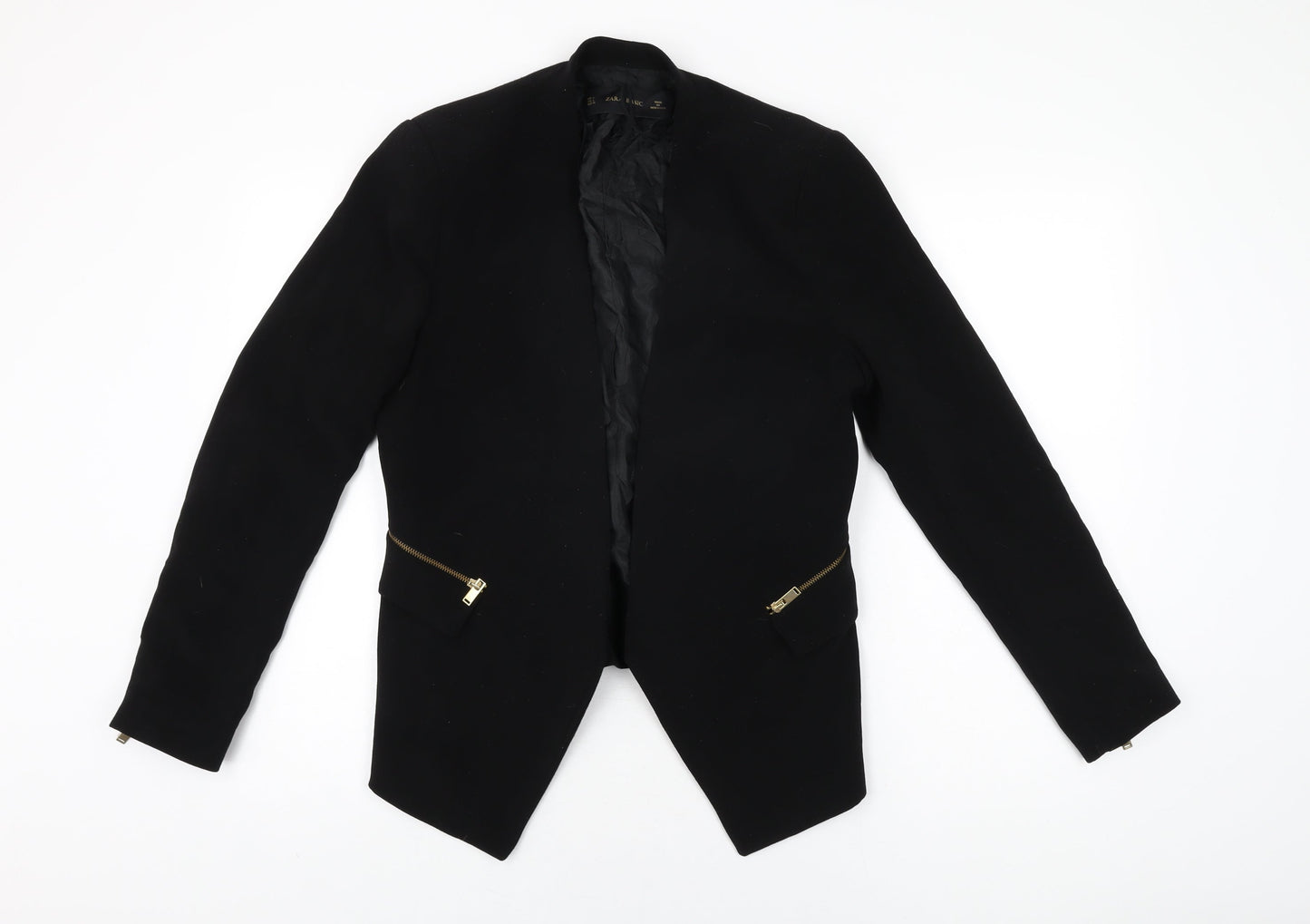 Womens UK Size L Zara Black Jacket