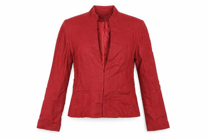 Principles Womens Red Jacket Size 12 Hook & Eye