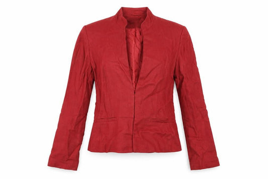 Principles Womens Red Jacket Size 12 Hook & Eye