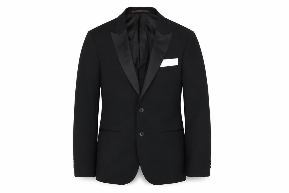 Mens UK Size 38 Burton Regular Black Suit Jacket