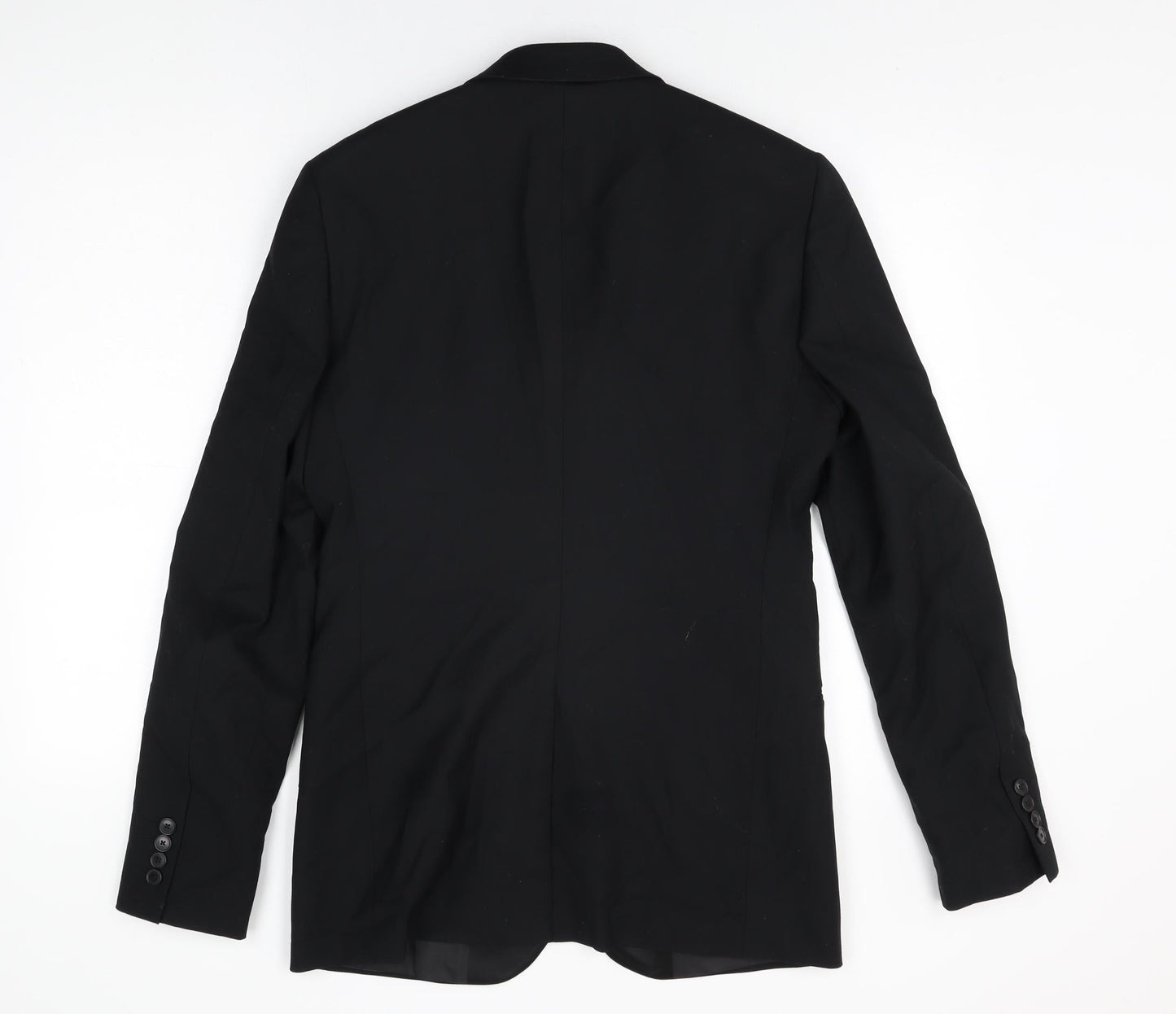 Mens UK Size 38 Burton Regular Black Suit Jacket