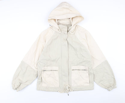 Womens UK Size M Topshop Beige Jacket