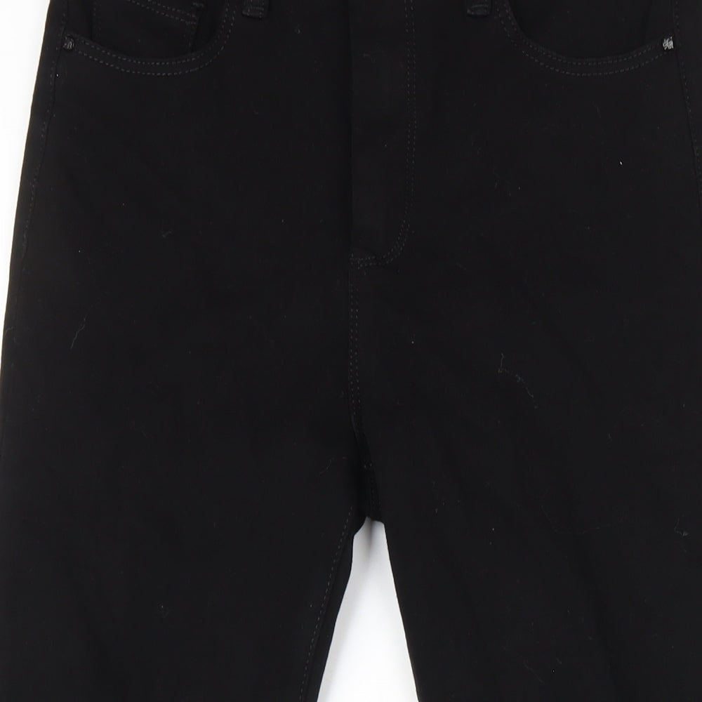 La Carte Womens Black Cotton Skinny Jeans Size 28 in L28 in Regular Zip