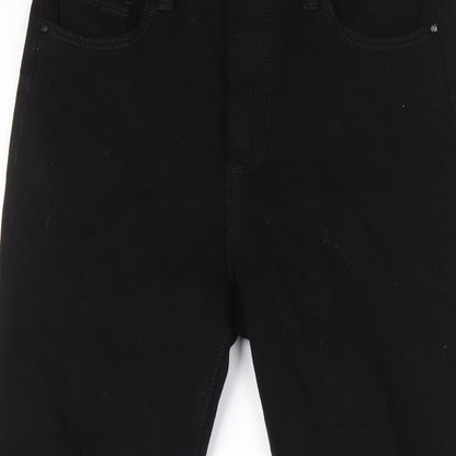 La Carte Womens Black Cotton Skinny Jeans Size 28 in L28 in Regular Zip