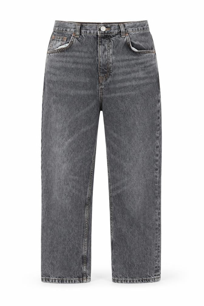 Womens UK Size 30 in Topshop Regular Fit Straight Grey Jeans