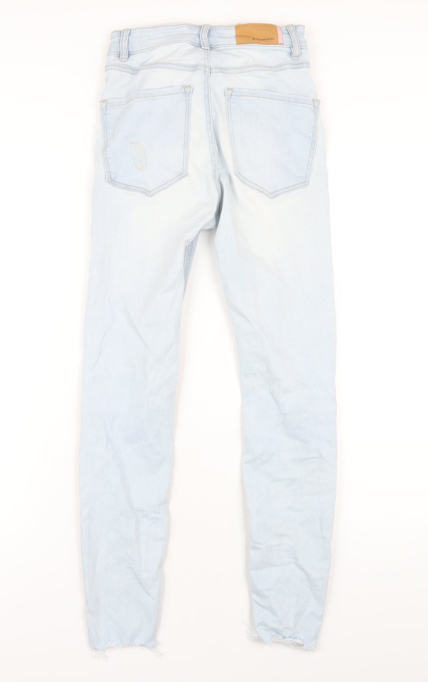Womens UK Size 6 Stradivarius Regular Fit Skinny Blue Jeans