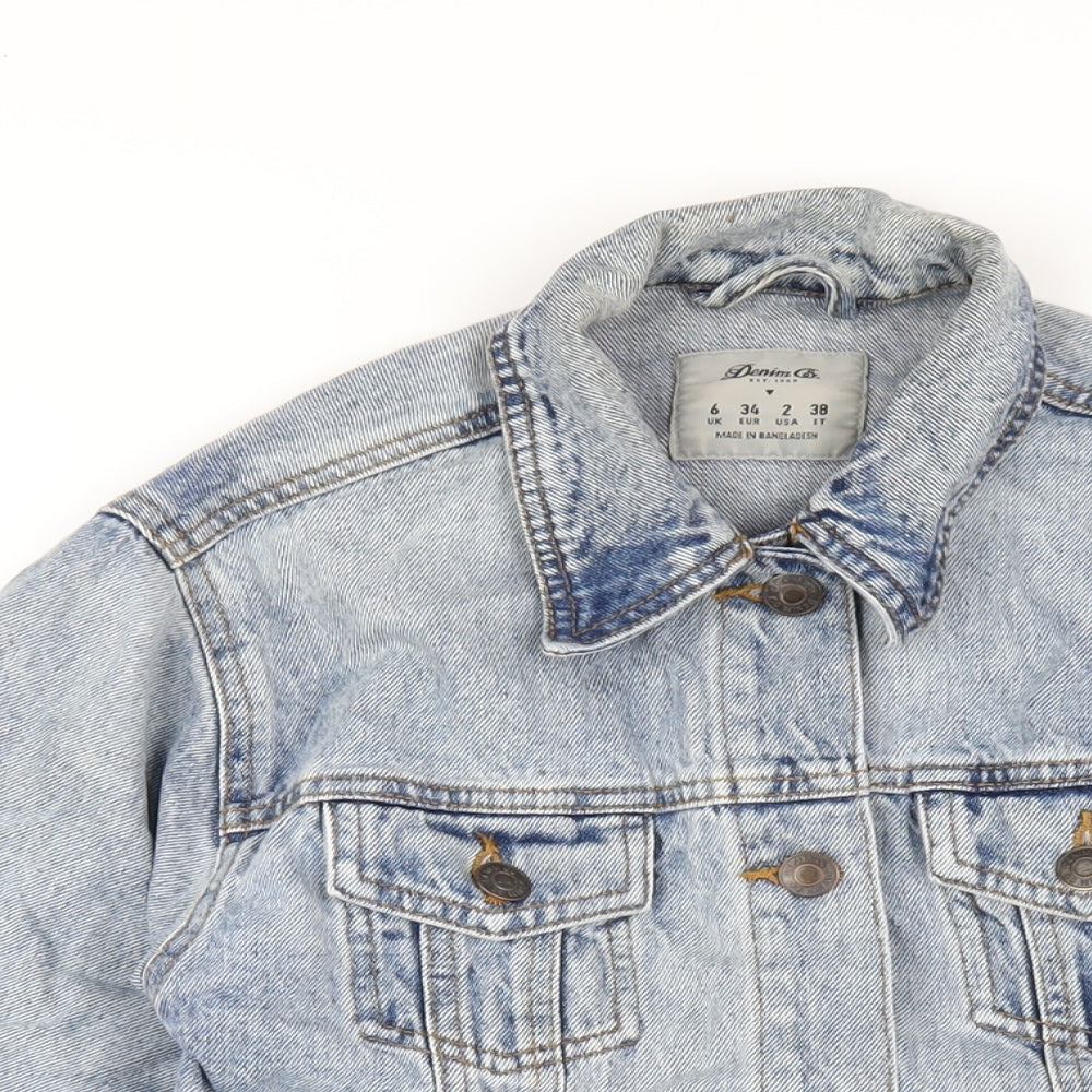 Womens UK Size 6 Denim & Co. Blue Jacket