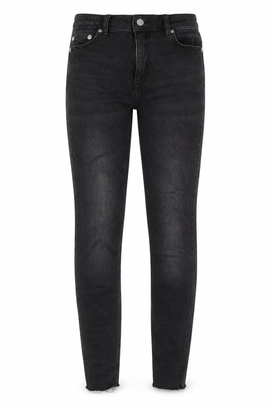 Womens UK Size 10 F&F Regular Fit Skinny Black Jeans