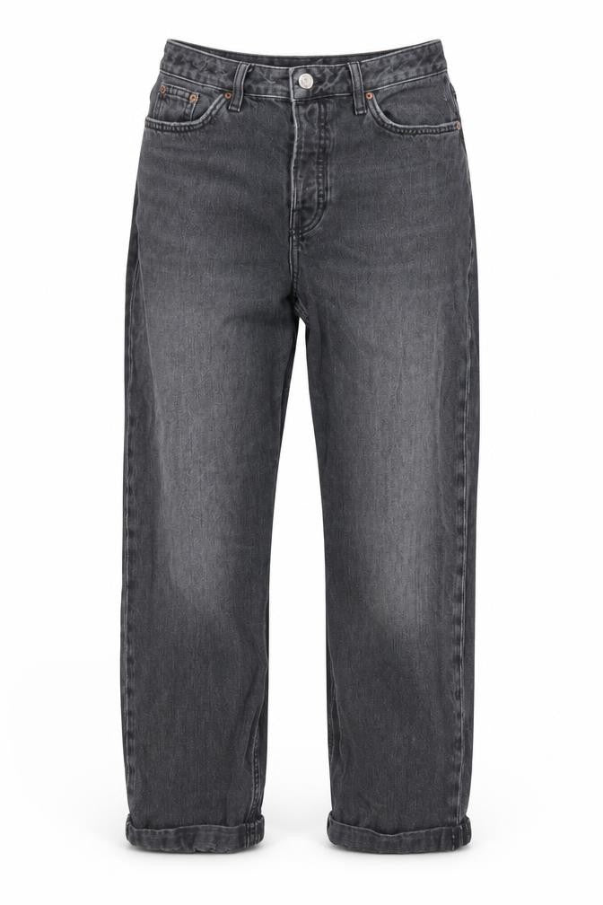 Womens UK Size 26 in Topshop Regular Fit Straight Grey Jeans