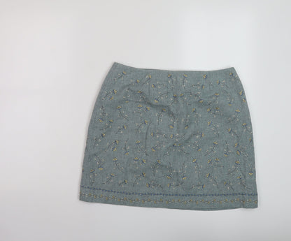 Womens UK Size 14 Warehouse Mini  Skirt