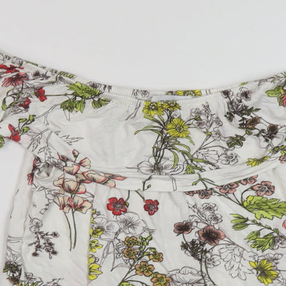 Womens UK Size 10 NEXT White Basic Blouse