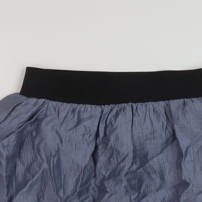 H&M Womens Blue Lyocell A-Line Skirt Size 6