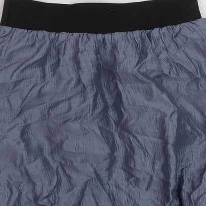 H&M Womens Blue Lyocell A-Line Skirt Size 6