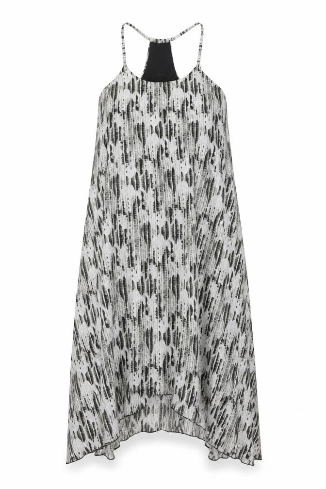 Boohoo Womens Green Animal Print Polyester A-Line Size 14 Round Neck Pullover