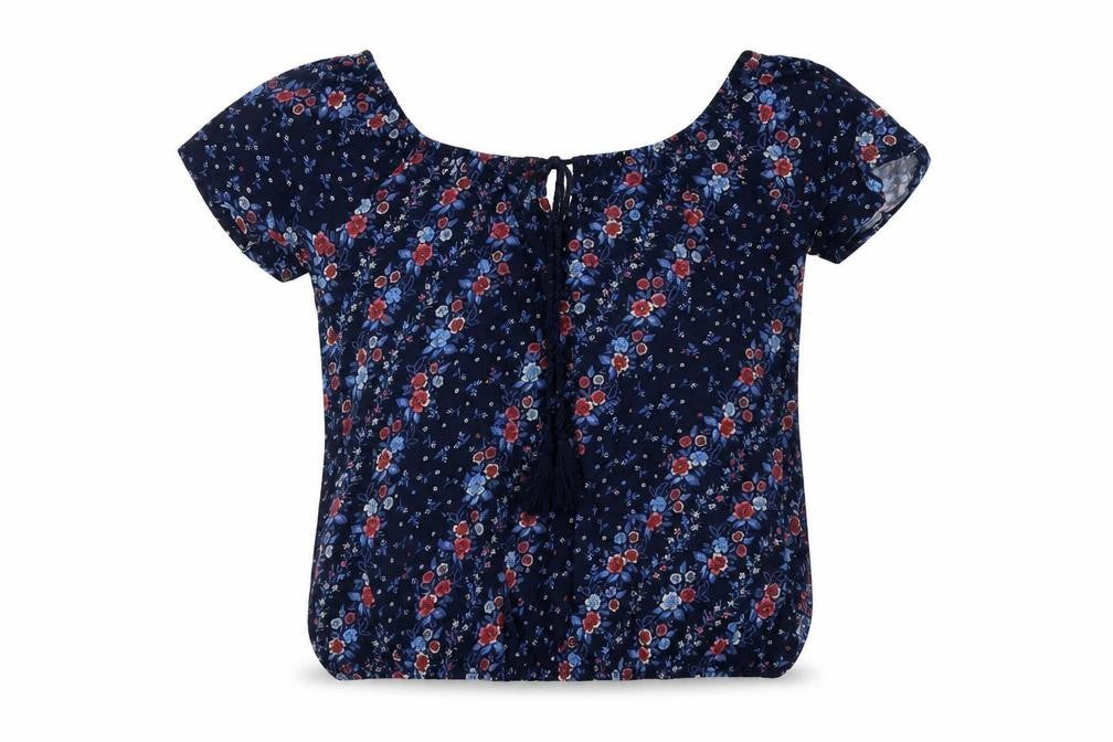 Womens UK Size 10 Principles Blue Basic Blouse