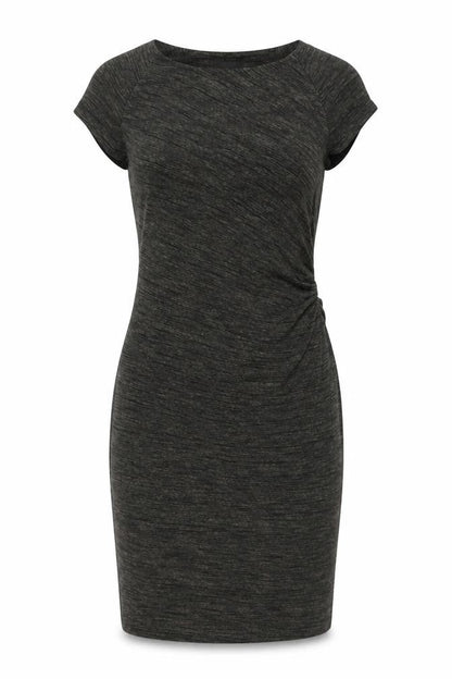 Autograph Womens Green Viscose Bodycon Size 8 Round Neck Pullover